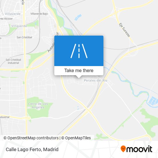 Calle Lago Ferto map