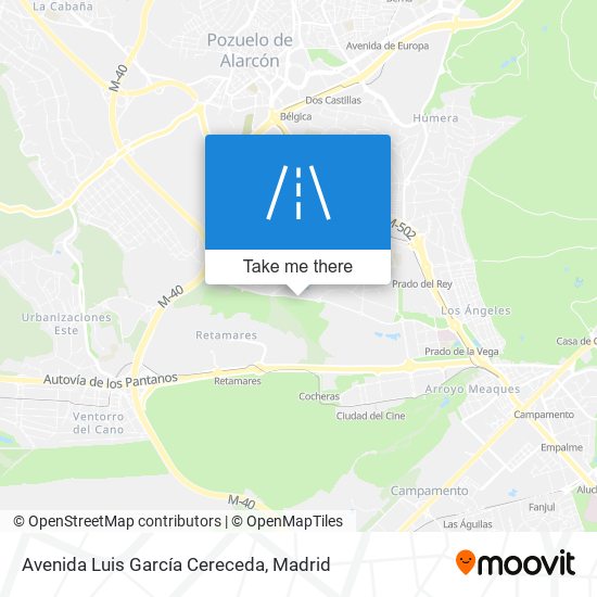 Avenida Luis García Cereceda map