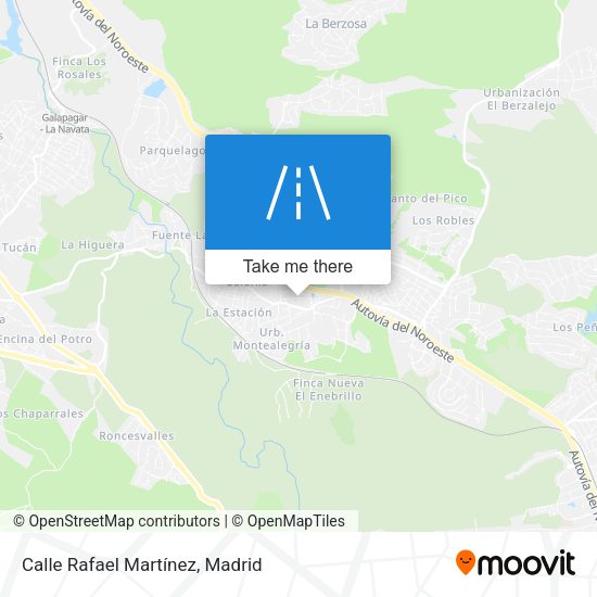 Calle Rafael Martínez map