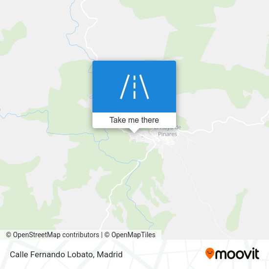 Calle Fernando Lobato map