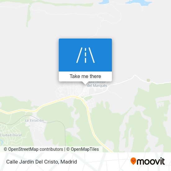 Calle Jardín Del Cristo map