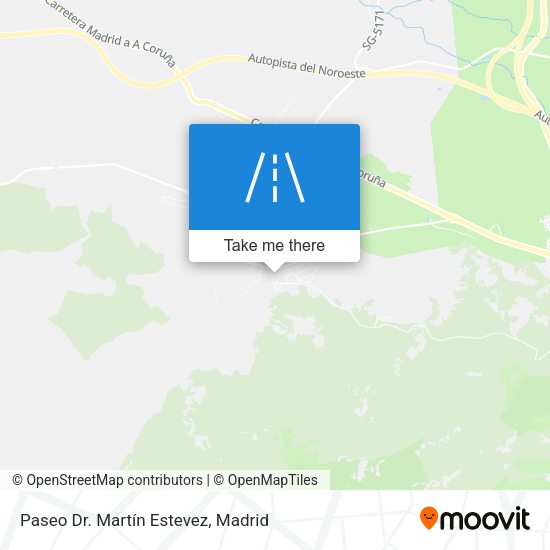 Paseo Dr. Martín Estevez map