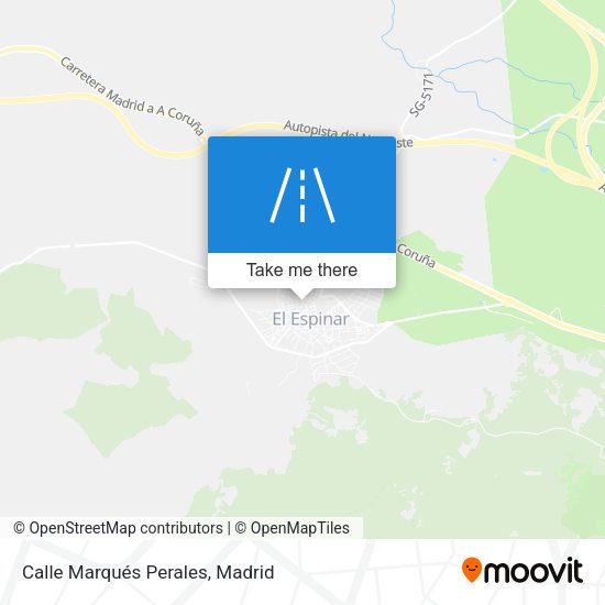 Calle Marqués Perales map