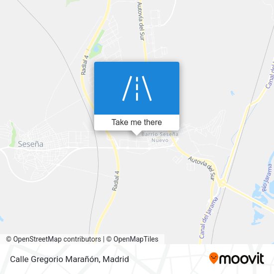 Calle Gregorio Marañón map
