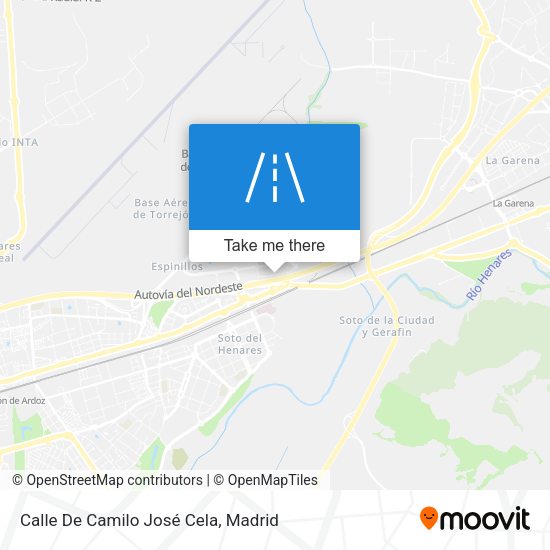 Calle De Camilo José Cela map