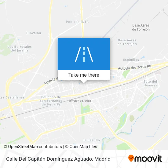 Calle Del Capitán Domínguez Aguado map