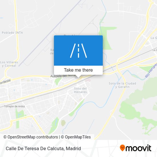 Calle De Teresa De Calcuta map
