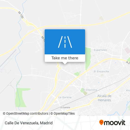 Calle De Venezuela map