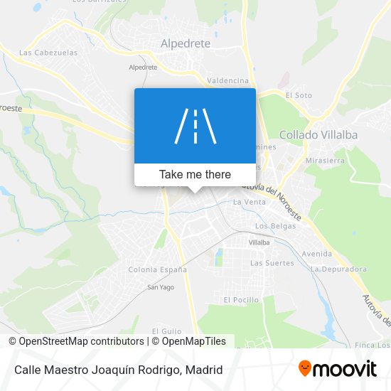 Calle Maestro Joaquín Rodrigo map