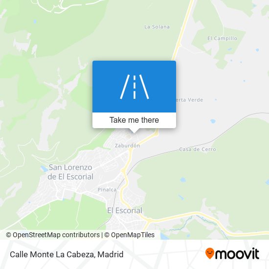 Calle Monte La Cabeza map