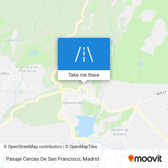 Pasaje Cercas De San Francisco map