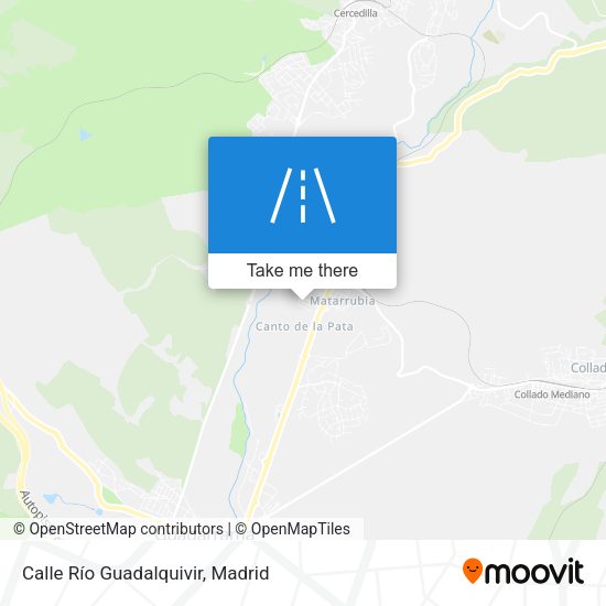 Calle Río Guadalquivir map