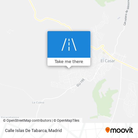 Calle Islas De Tabarca map