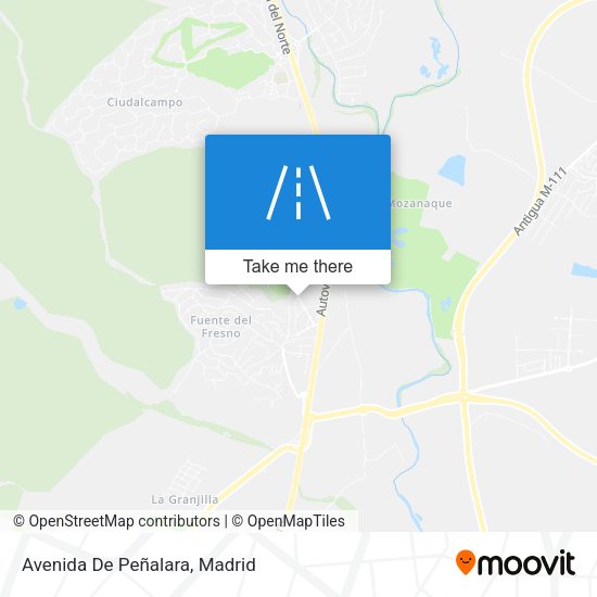 Avenida De Peñalara map