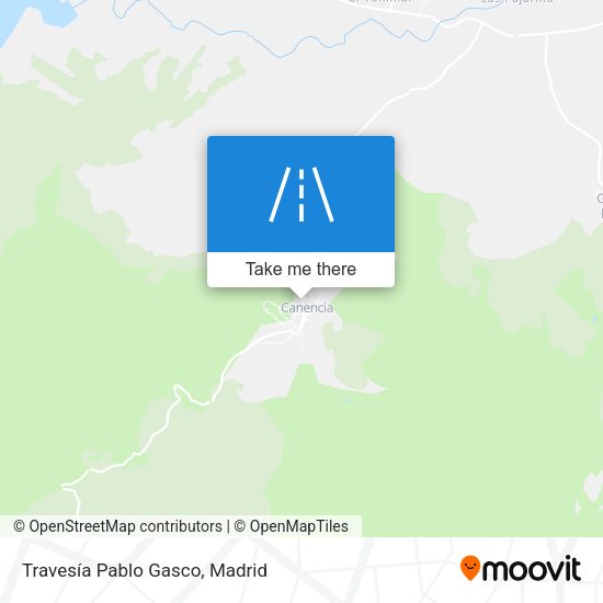 Travesía Pablo Gasco map