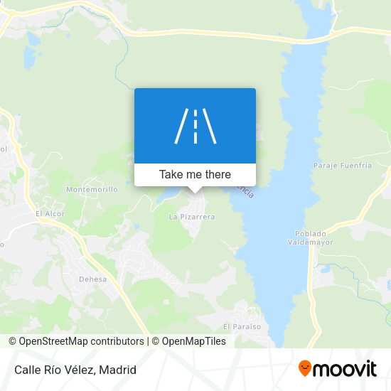 Calle Río Vélez map