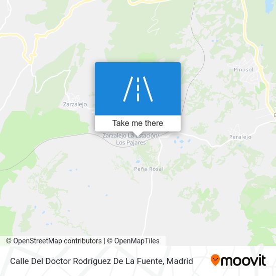 Calle Del Doctor Rodríguez De La Fuente map