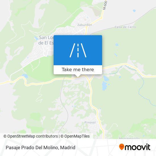 Pasaje Prado Del Molino map