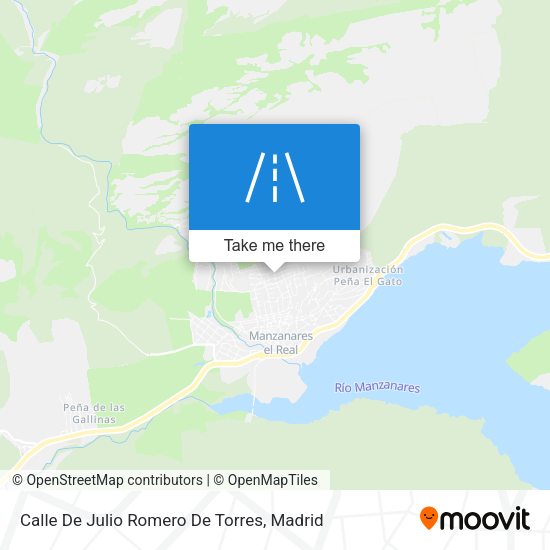 Calle De Julio Romero De Torres map