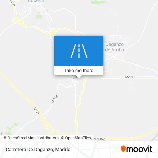 Carretera De Daganzo map