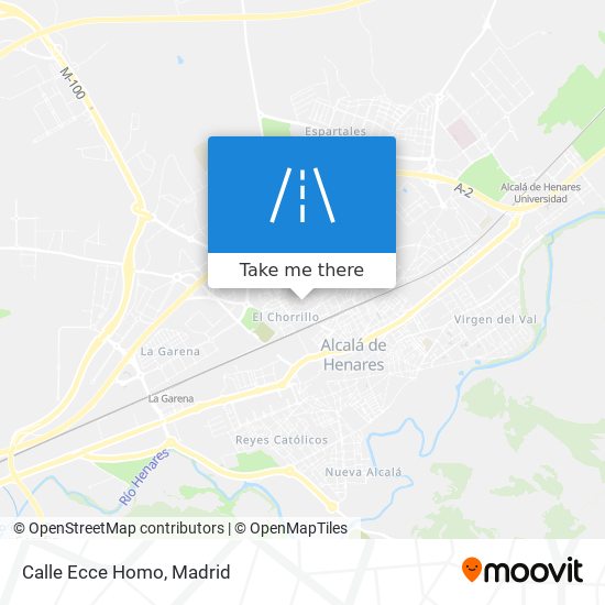 mapa Calle Ecce Homo