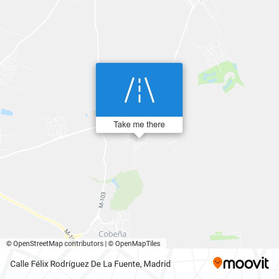 mapa Calle Félix Rodríguez De La Fuente