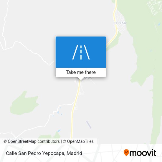 Calle San Pedro Yepocapa map