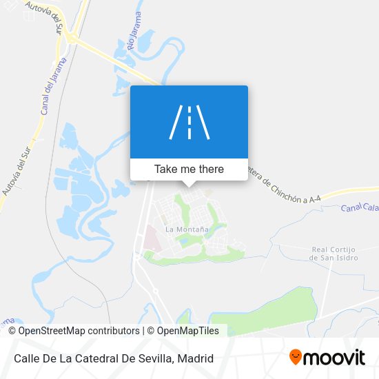 Calle De La Catedral De Sevilla map