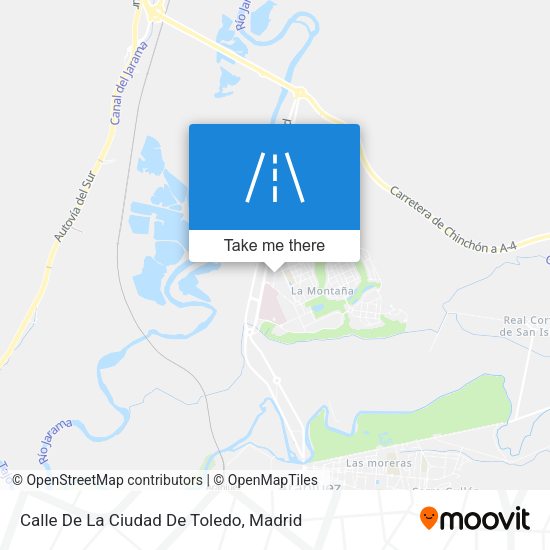 Calle De La Ciudad De Toledo map