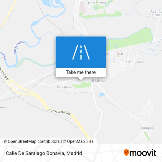 Calle De Santiago Bonavia map