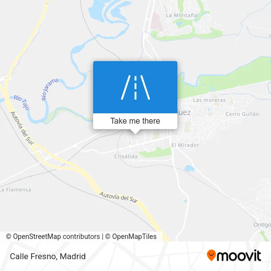 mapa Calle Fresno