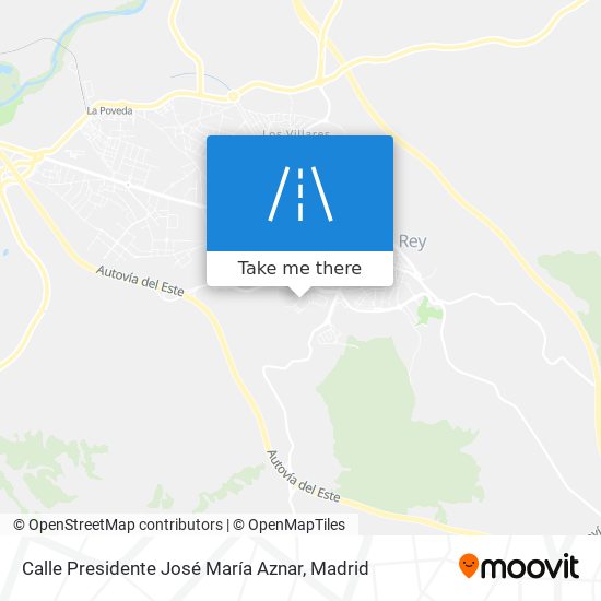 Calle Presidente José María Aznar map