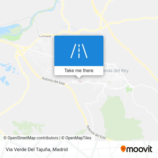Vía Verde Del Tajuña map