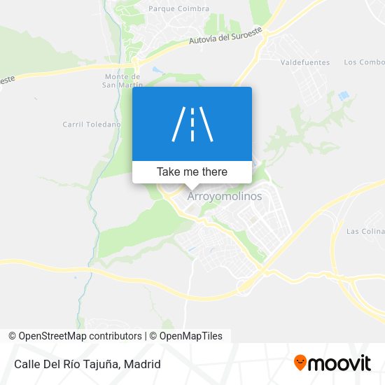 Calle Del Río Tajuña map