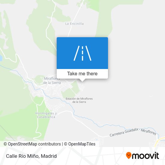 Calle Río Miño map