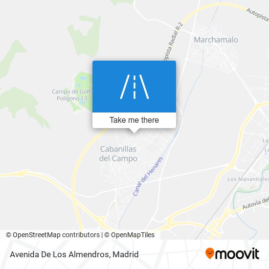 Avenida De Los Almendros map