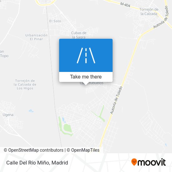 Calle Del Río Miño map