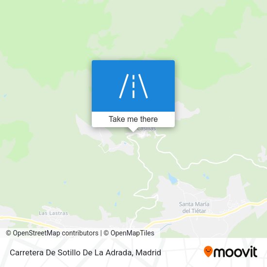 Carretera De Sotillo De La Adrada map