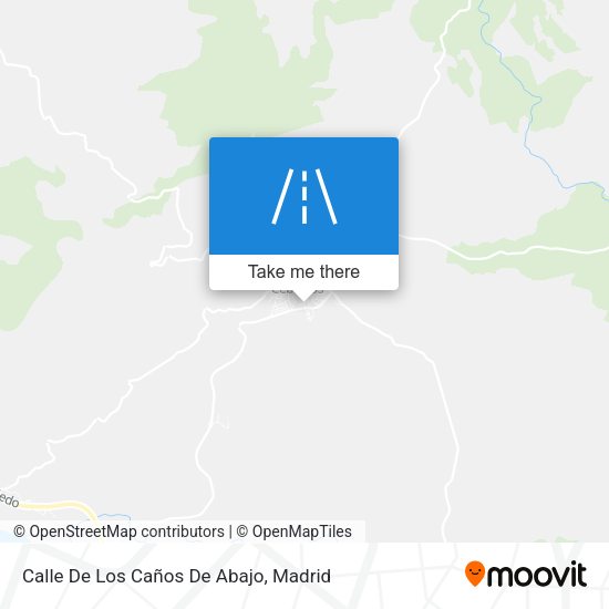 Calle De Los Caños De Abajo map