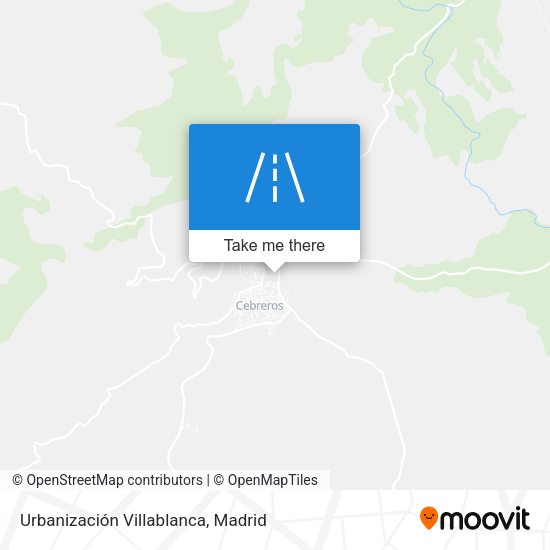 Urbanización Villablanca map