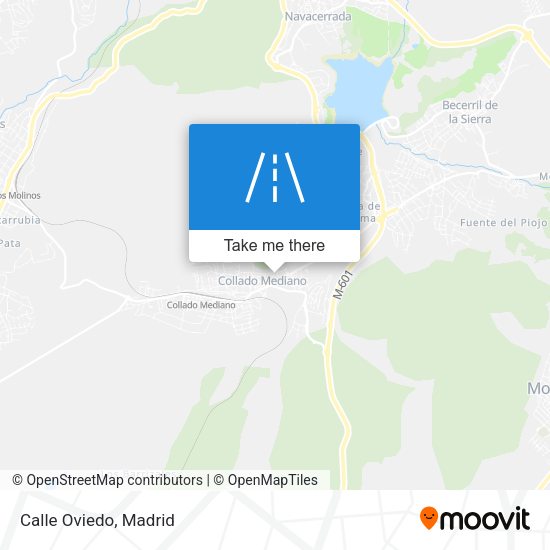 Calle Oviedo map