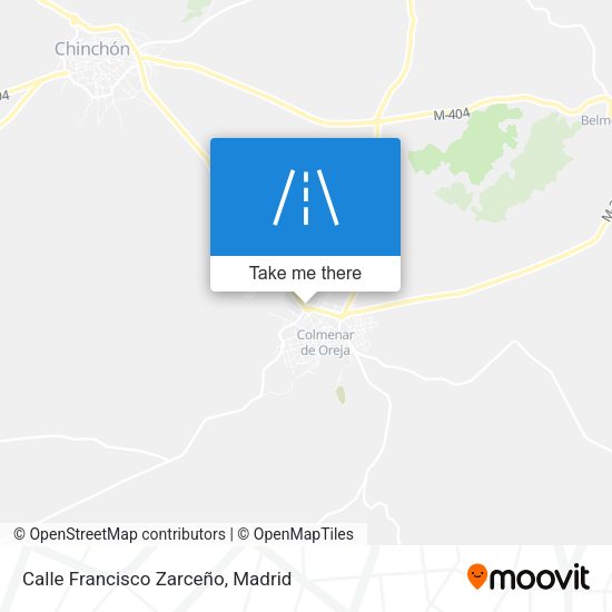 Calle Francisco Zarceño map