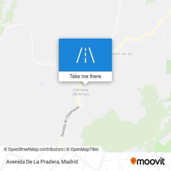 Avenida De La Pradera map