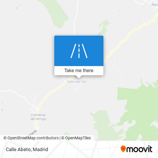 Calle Abeto map