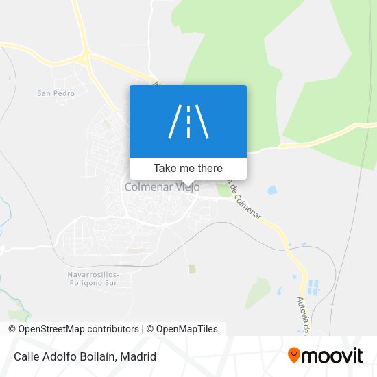 Calle Adolfo Bollaín map