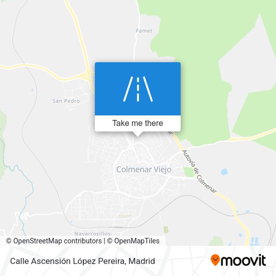 Calle Ascensión López Pereira map