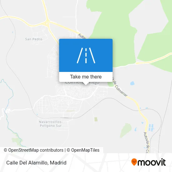 Calle Del Alamillo map