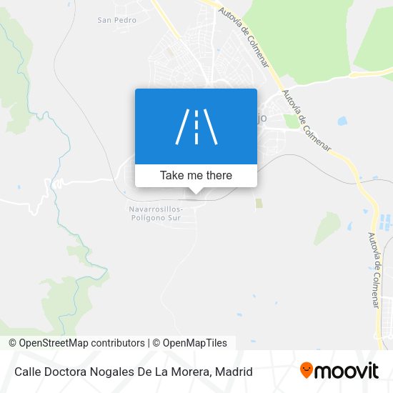 Calle Doctora Nogales De La Morera map