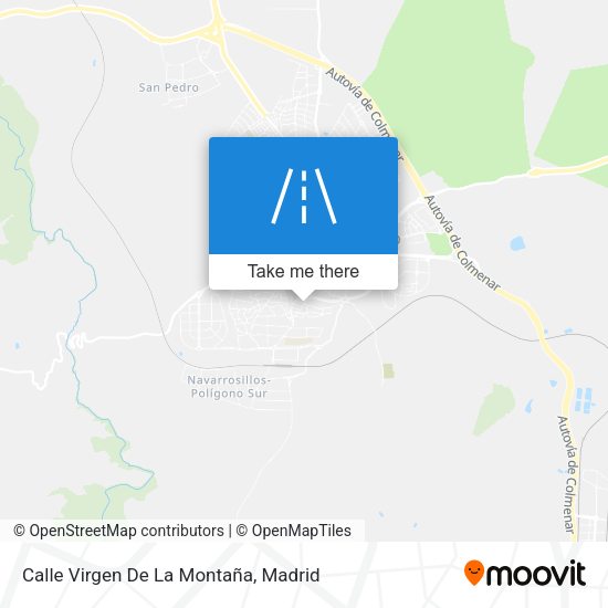 Calle Virgen De La Montaña map