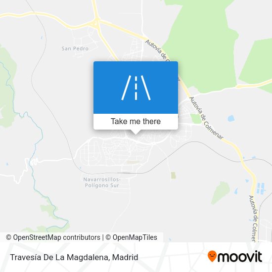 Travesía De La Magdalena map